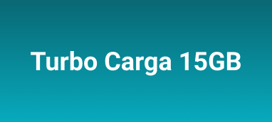 Turbo Carga 15GB Turbo Carga 15GB