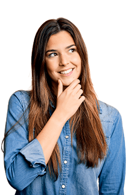 Joven pensativa Joven pensativa