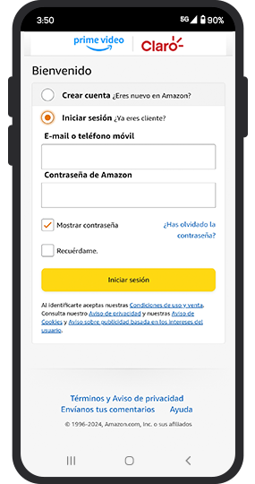 Completa los campos con tus datos personales. Completa los campos con tus datos personales.