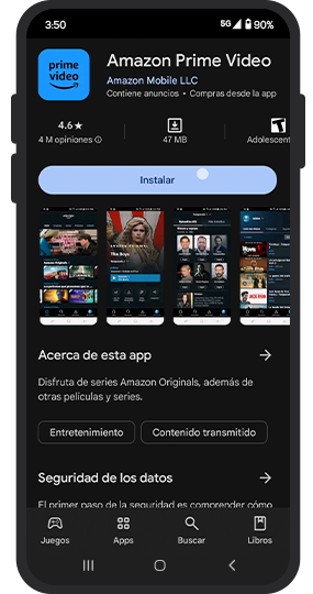 Puedes disfrutar el servicio descargando el App Prime Video en Google Play o App Store o desde el portal primevideo.com o Claro tv+. Puedes disfrutar el servicio descargando el App Prime Video en Google Play o App Store o desde el portal primevideo.com o Claro tv+.